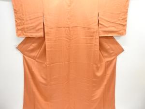 縮緬地　鮫小紋着物